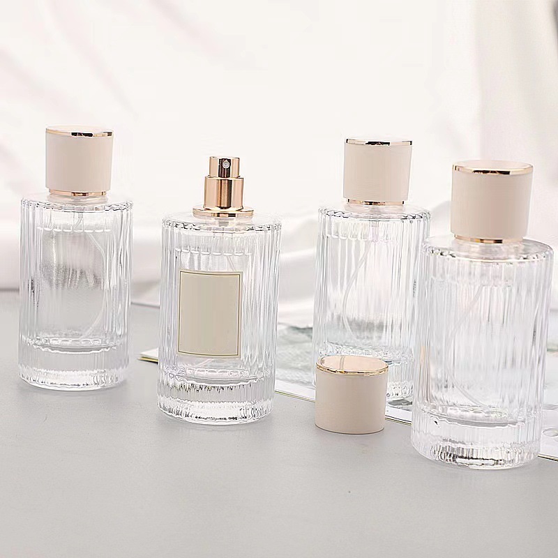 Perfume Fragrance Ingredients - 30ml/50ml Refillable Clear Glass Perfume Bottle
