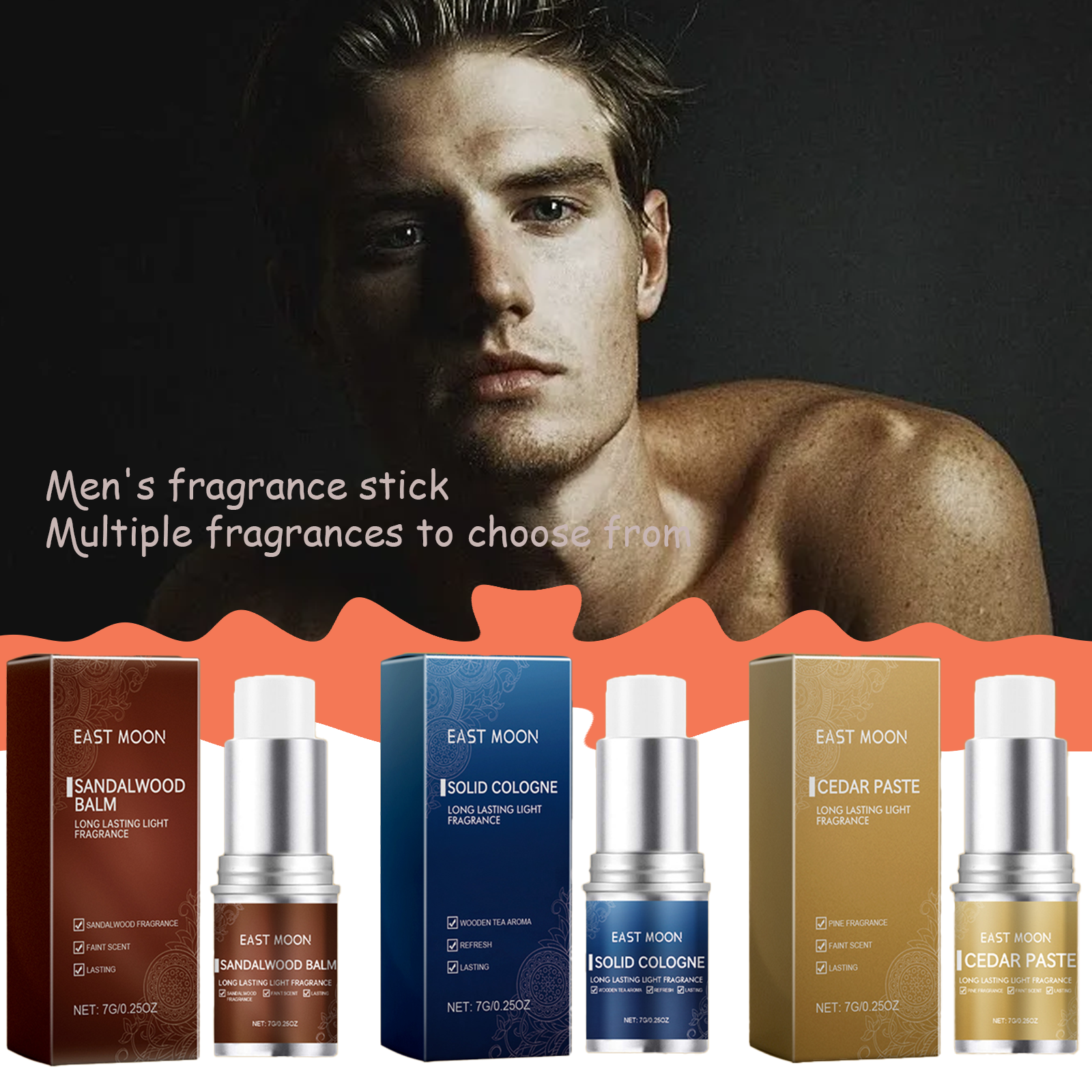 Perfume Fragrance Stick - Men's Perfume Stick Long Lasting Fragrance