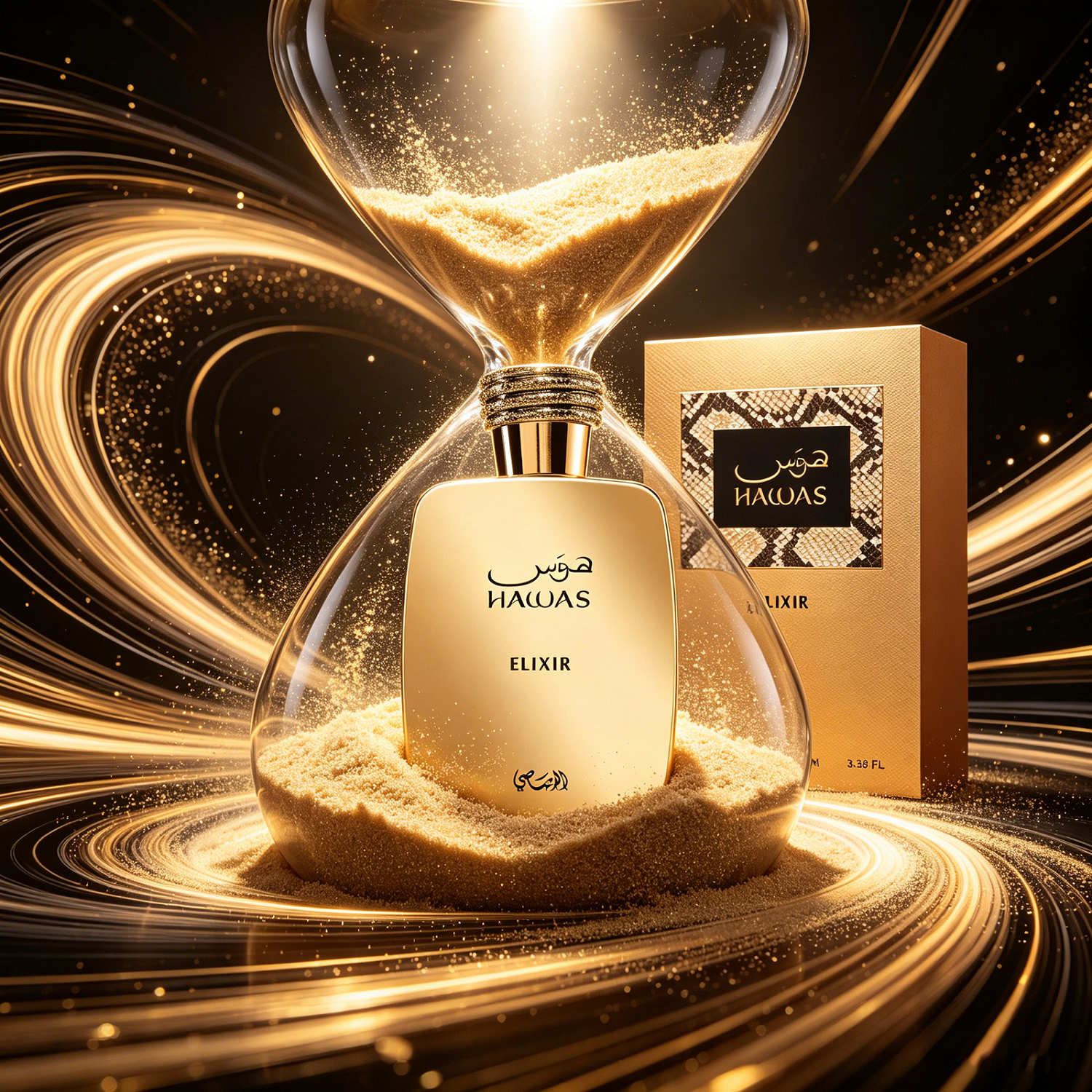 Pure Perfume Fragrance - Rasasi Hawas Elixir 100ml Charmig Cologne