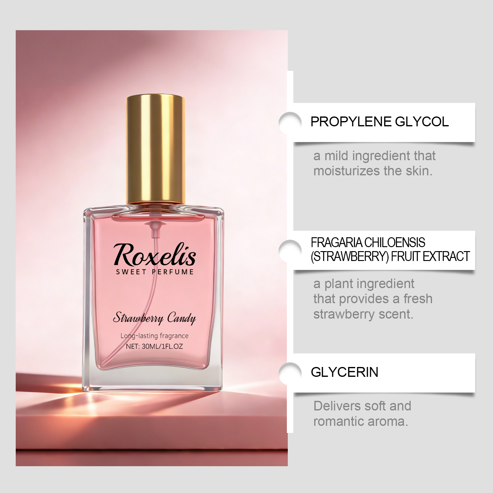 Strawberry Candy Sweet Fragran - Perfume Fragrance Tous recensie en prijs