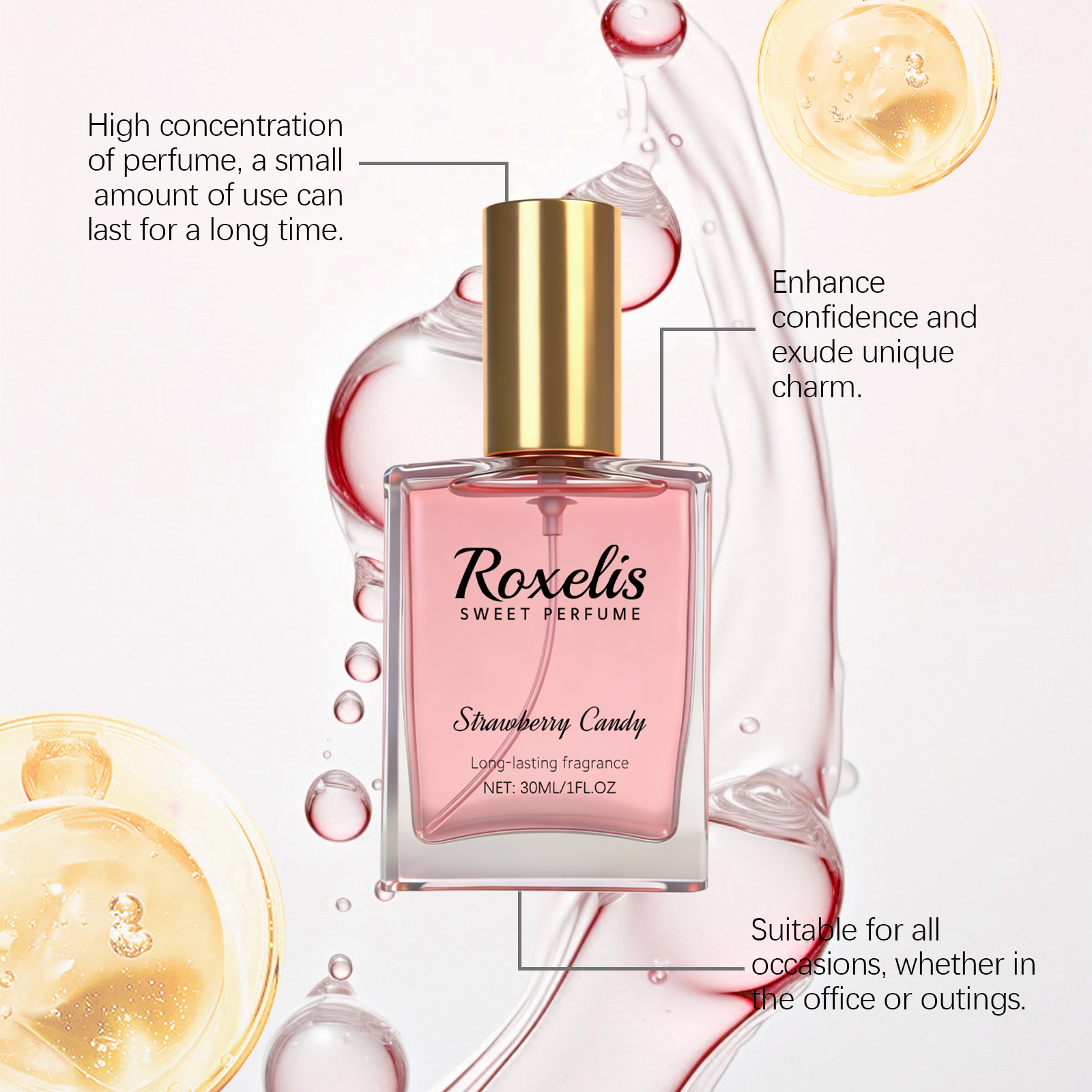 Strawberry Candy Sweet Fragran - Perfume Fragrance Tous recensie en prijs