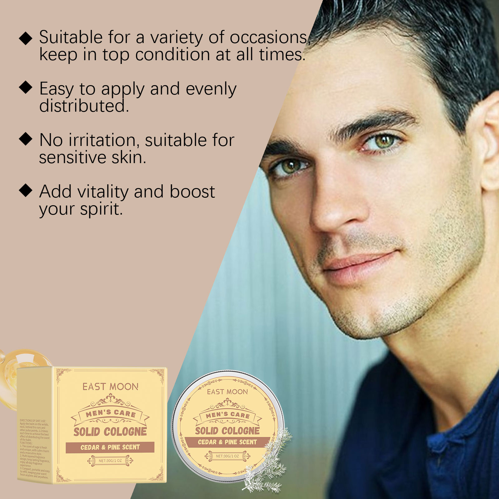Cedar Wood Men's Solid Cologne - Perfume Fragrance List recensie en prijs