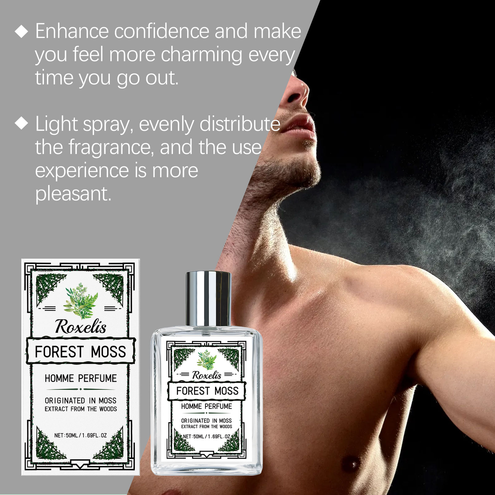 Roxelis 50ml Men's Body Fragra - Perfume Fragrance List recensie en prijs