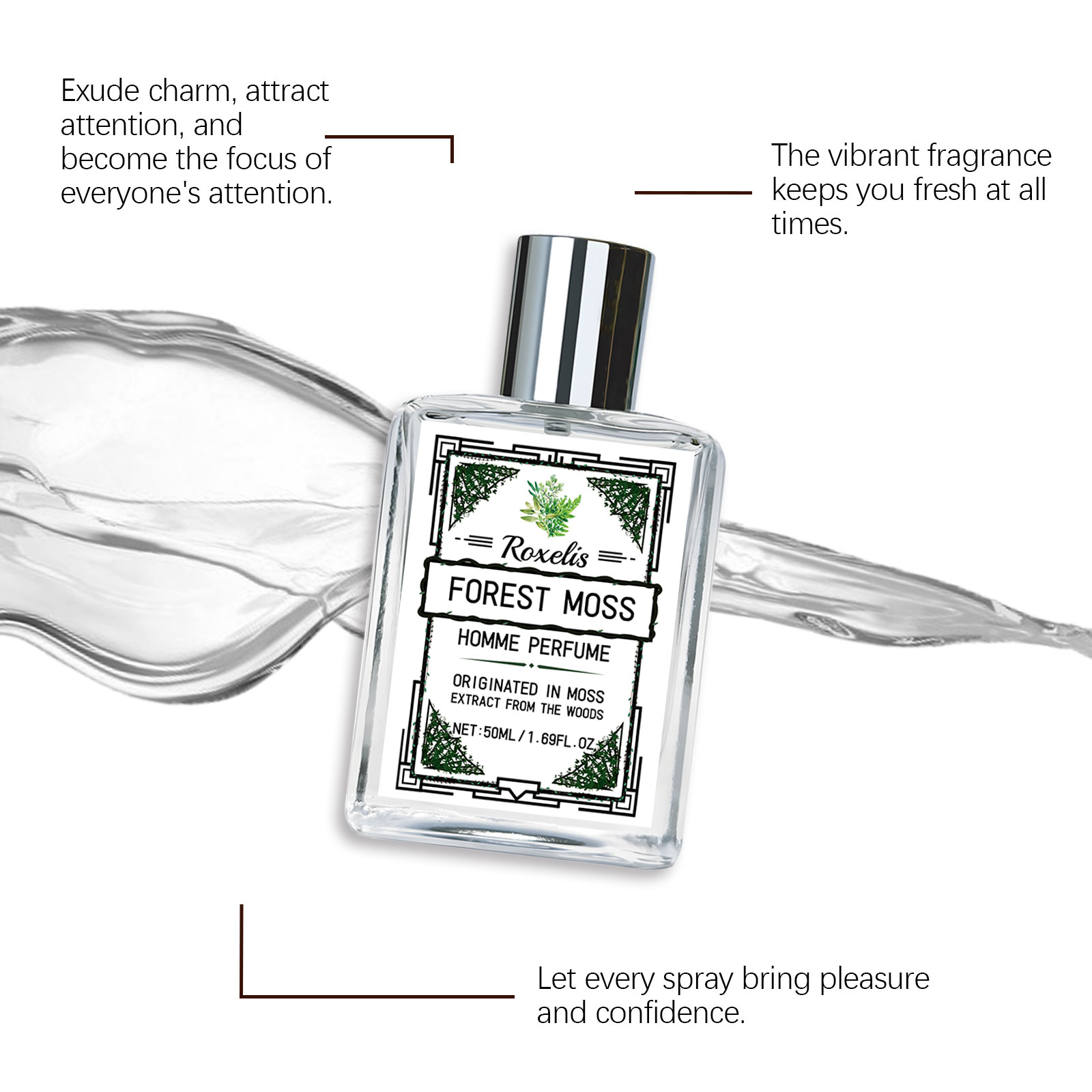 Roxelis 50ml Men's Body Fragra - Perfume Fragrance List recensie en prijs