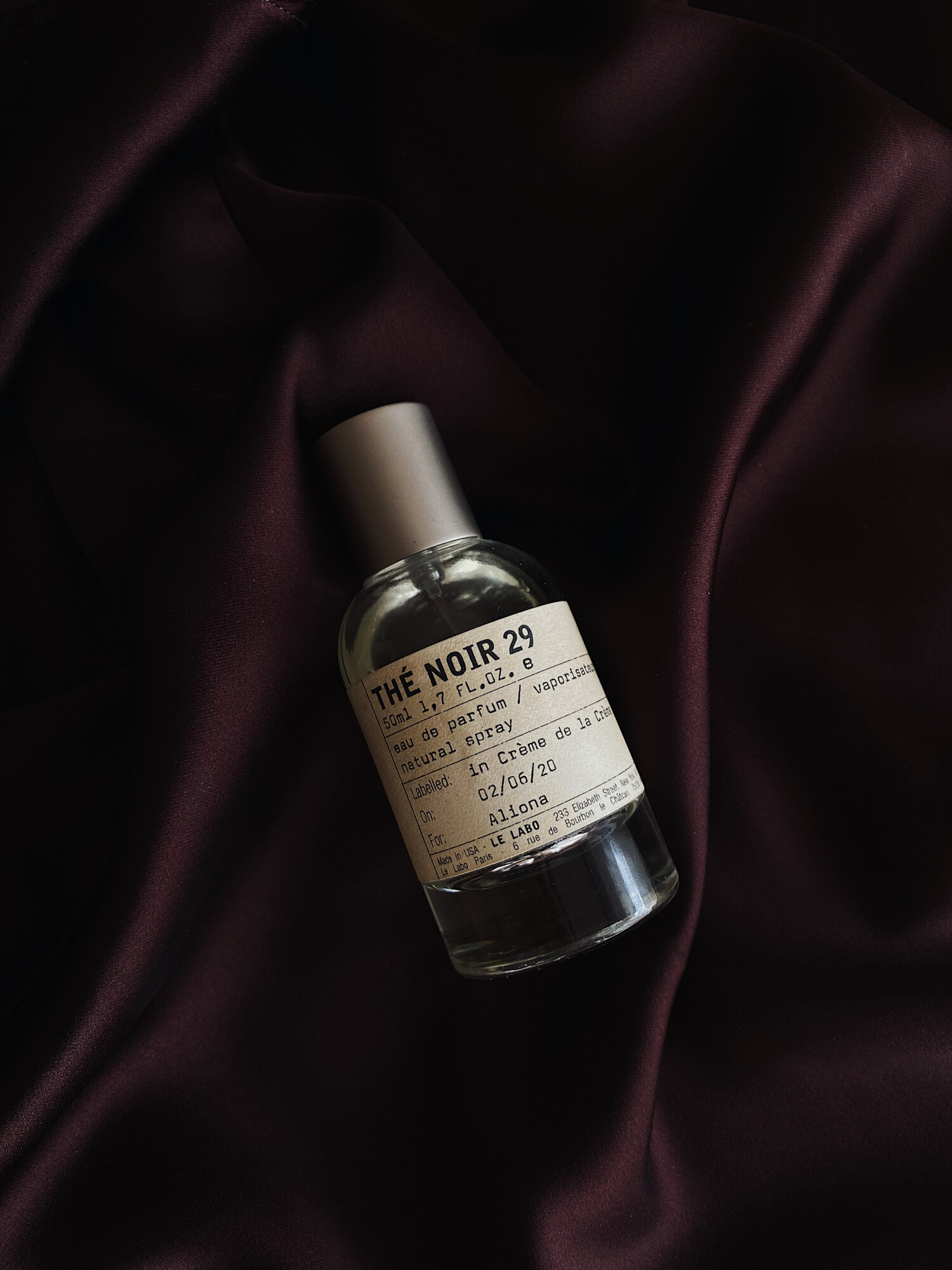 Thé Noir 29 Le Labo EDP 100ml  - Perfume Fragrance Paris recensie en prijs