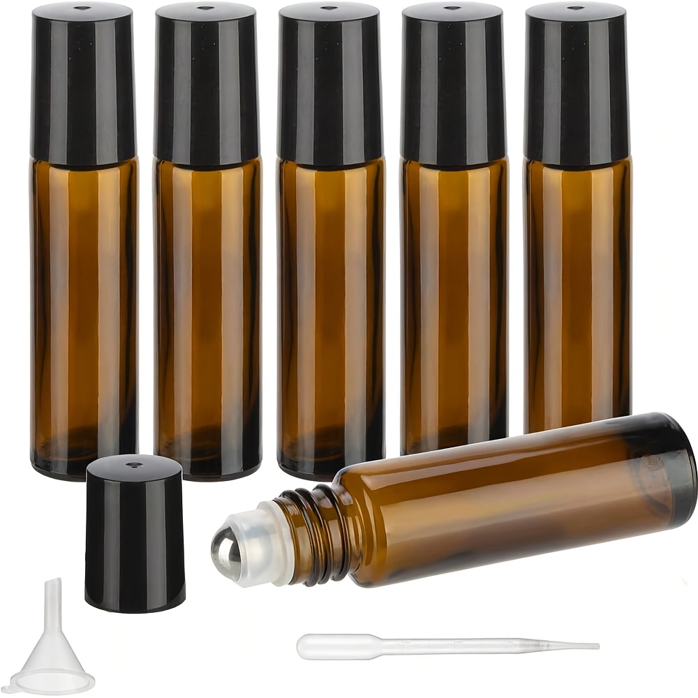 5/10PCS 5/10ml Amber Glass Emp - Attar Oil Roll On recensie en prijs
