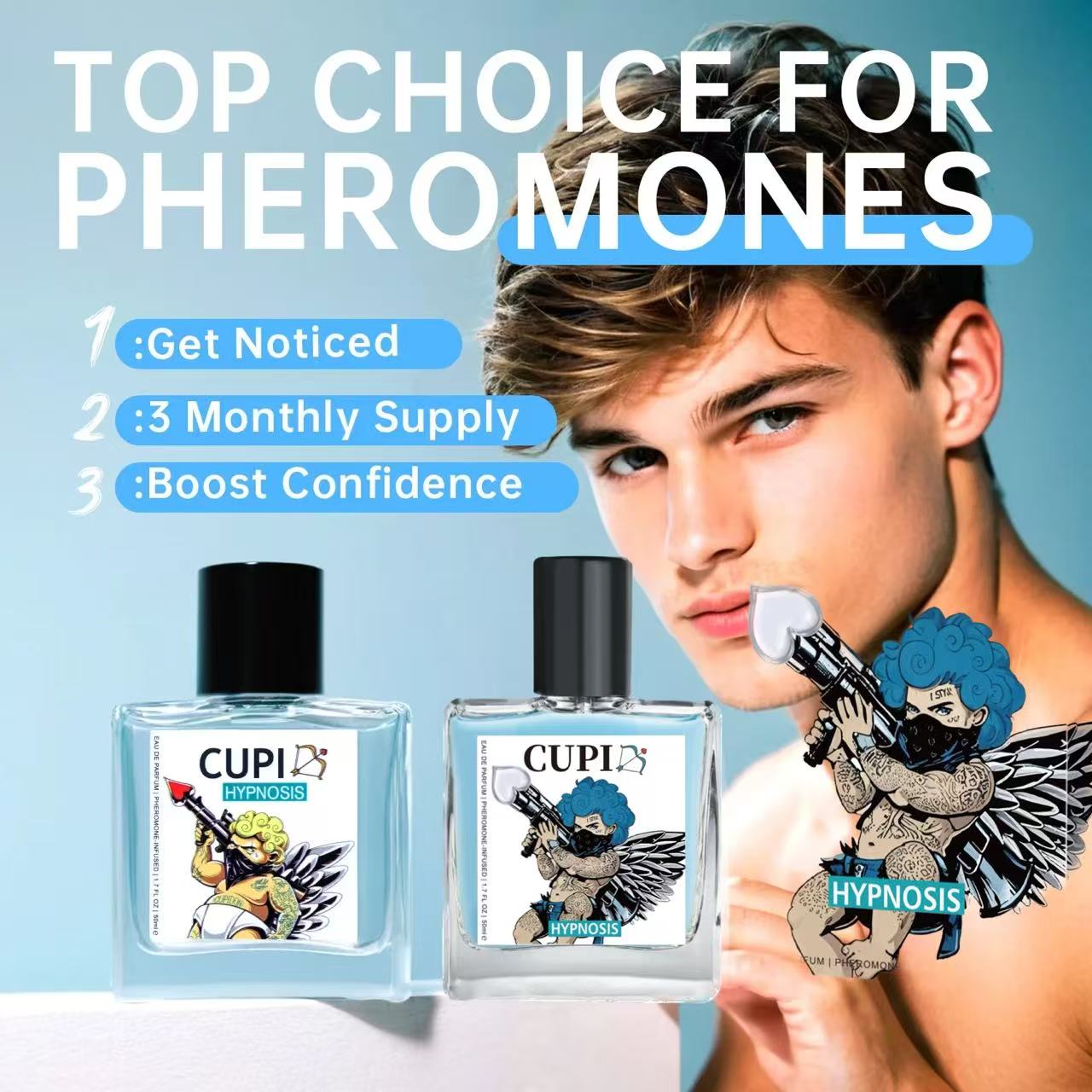 10/50ML Cupid Pheromone Hypnos - Perfume Aqua Fragrance recensie en prijs