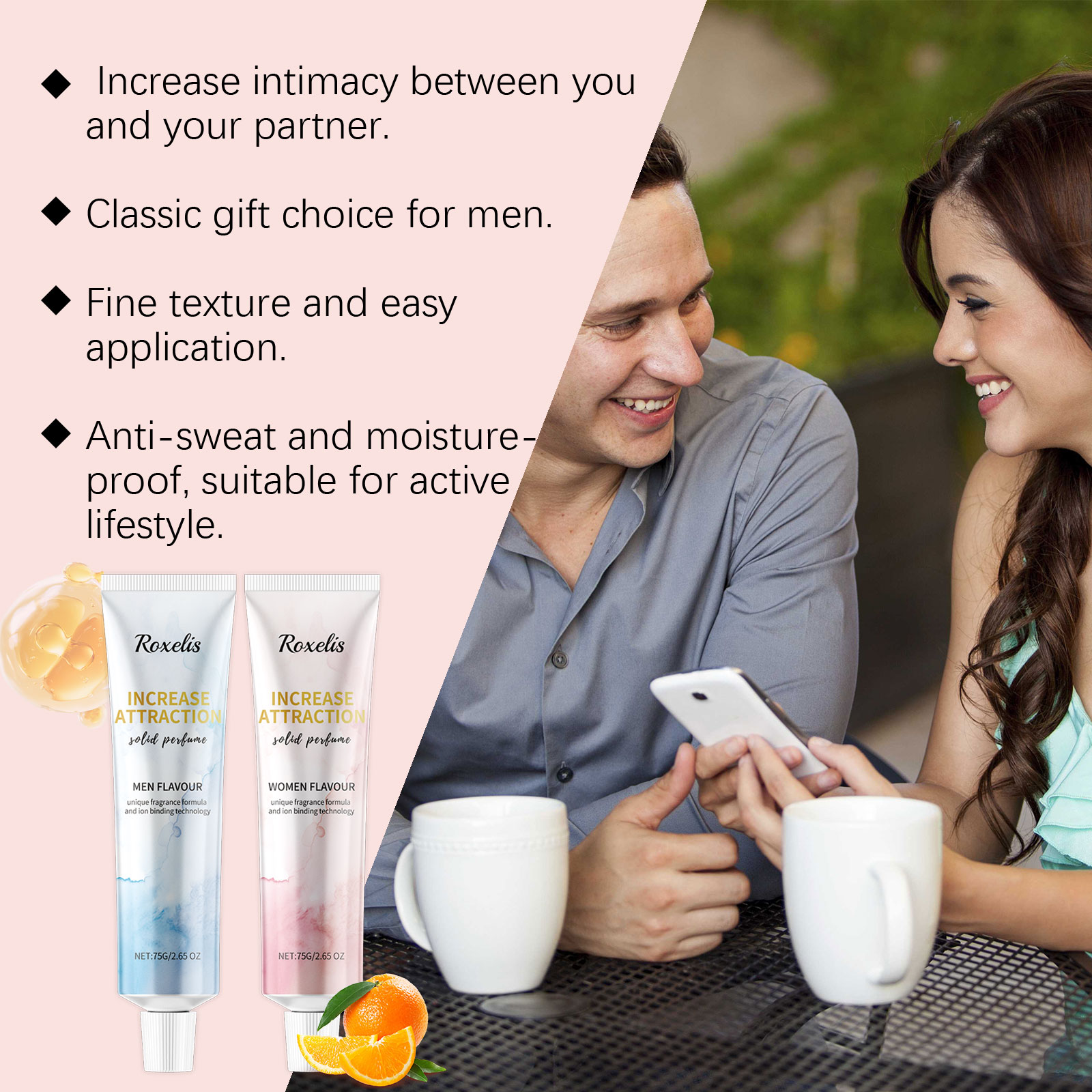 75g Woody Citrus Perfume Stick - Perfume Fragrance Stick recensie en prijs