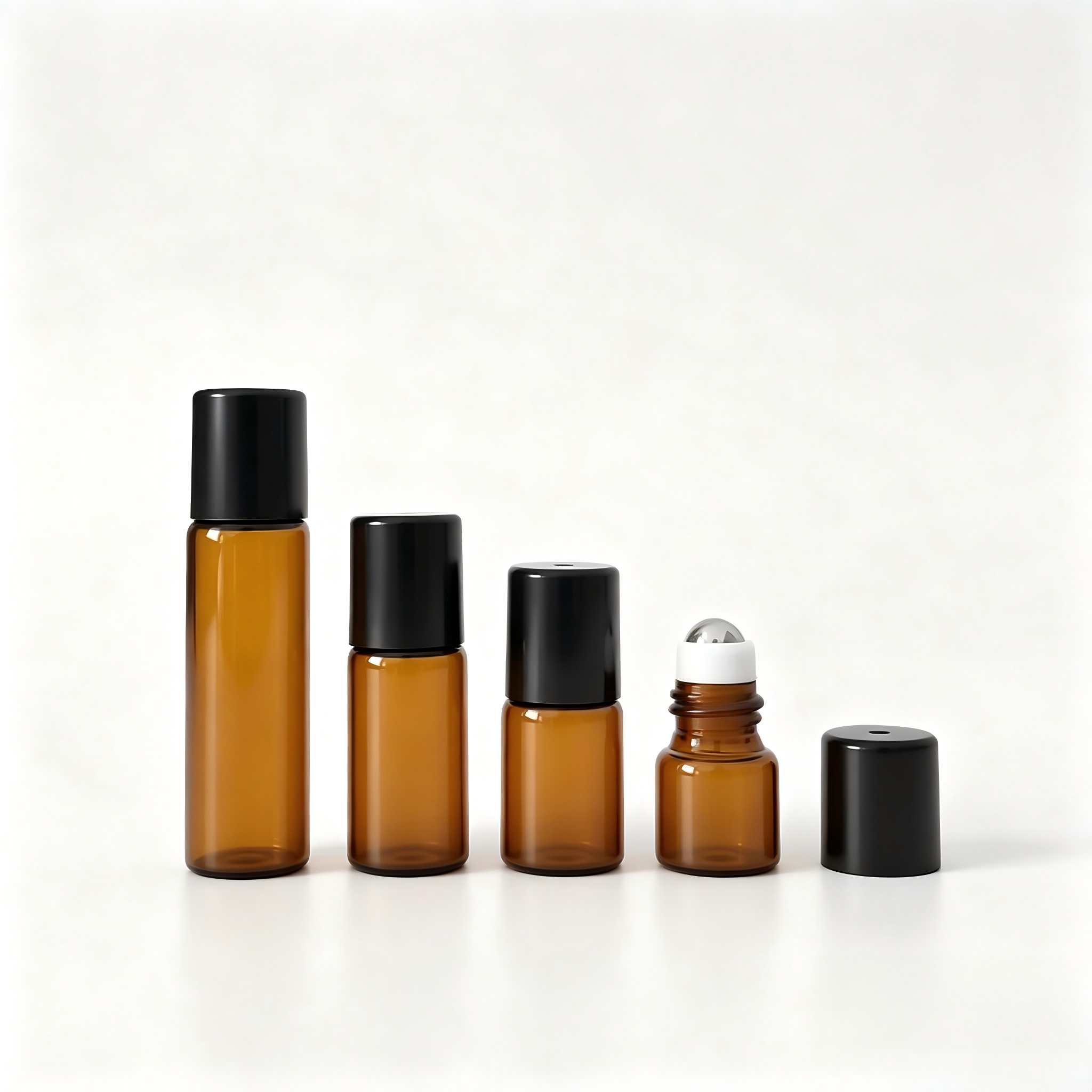 10pcs 1ml 2ml 3ml 5ml Amber Ro - Attar Oil Roll On recensie en prijs