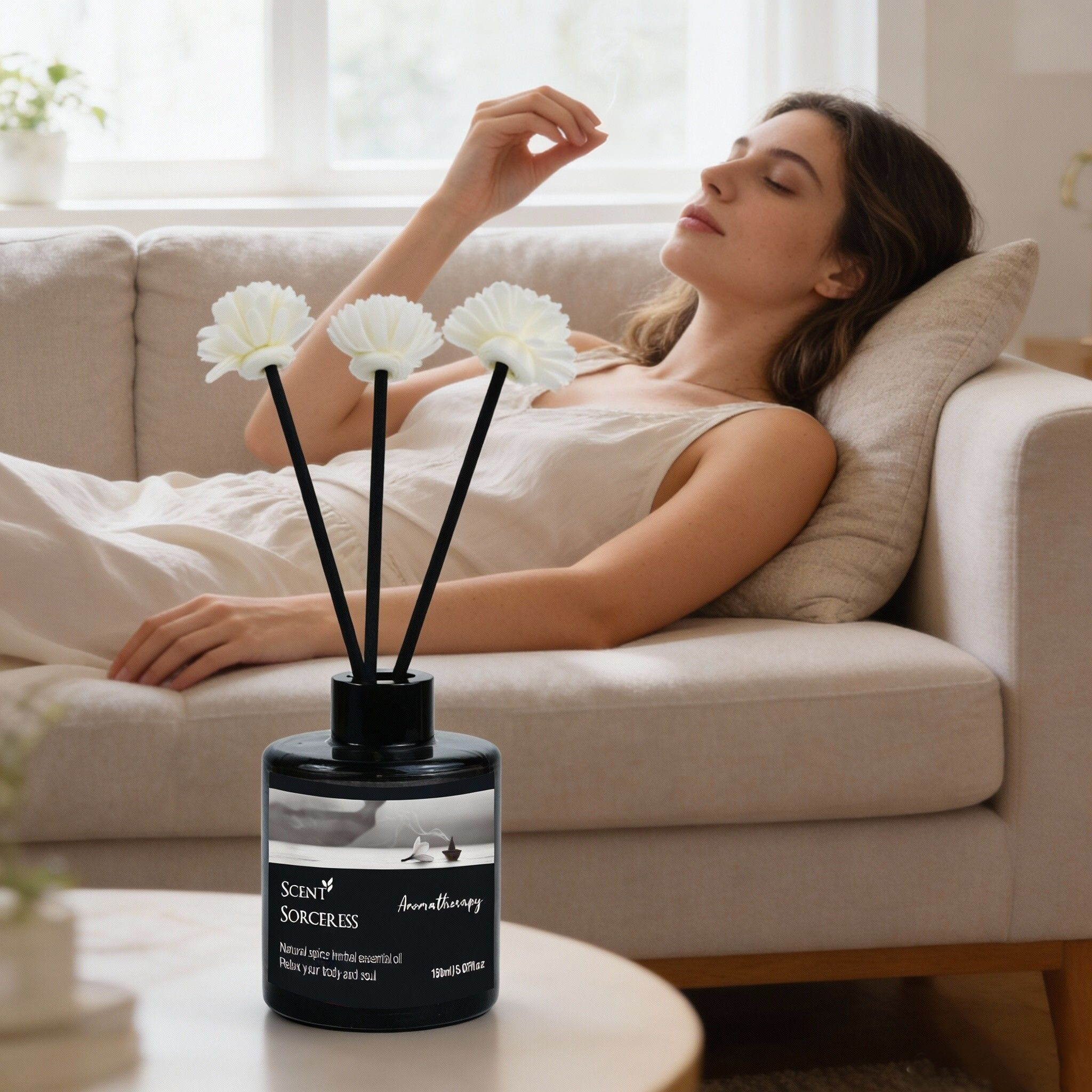 150ml Rattan Reed Diffuser Set - Perfume Fragrance Vanilla recensie en prijs
