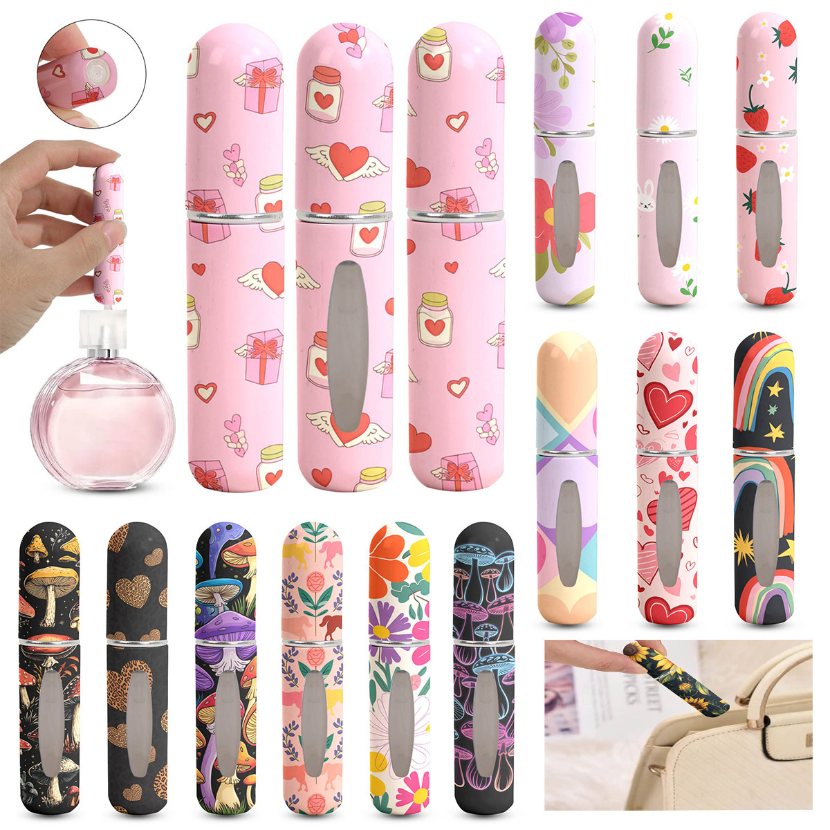1/3pcs Portable Travel Perfume - Fragrance Atomizer Pump recensie en prijs