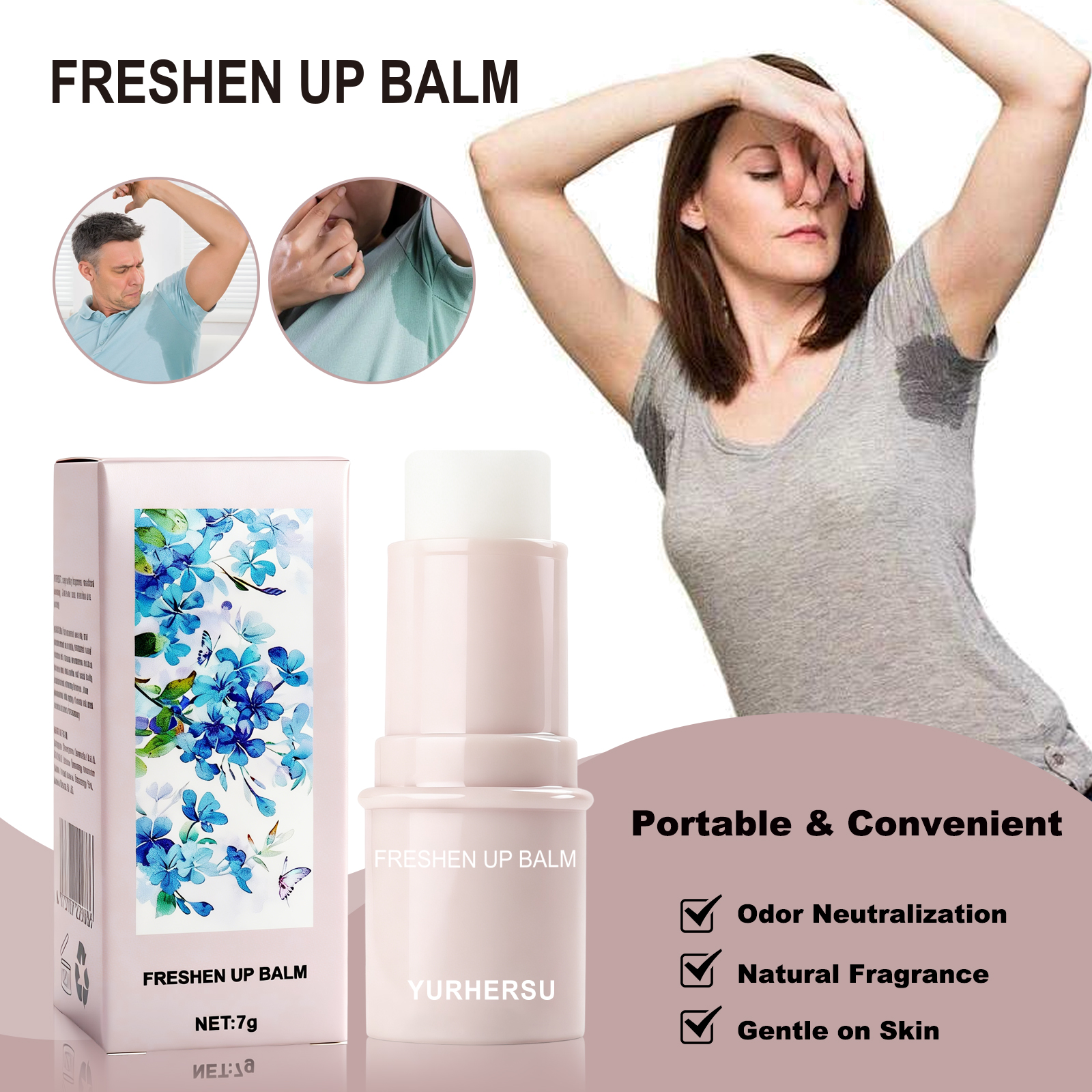 Portable antiperspirant stick, - Perfume Fragrance Stick recensie en prijs