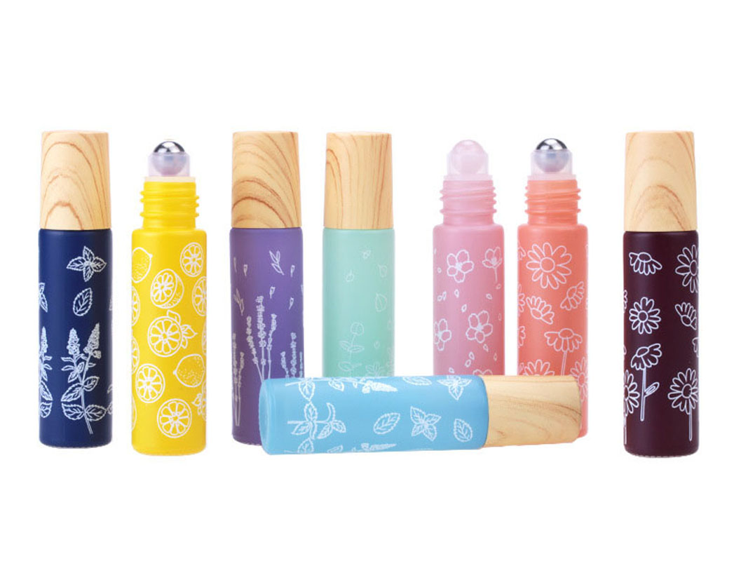 8X 10ML Macaron Flower Glass E - Attar Oil Roll On recensie en prijs