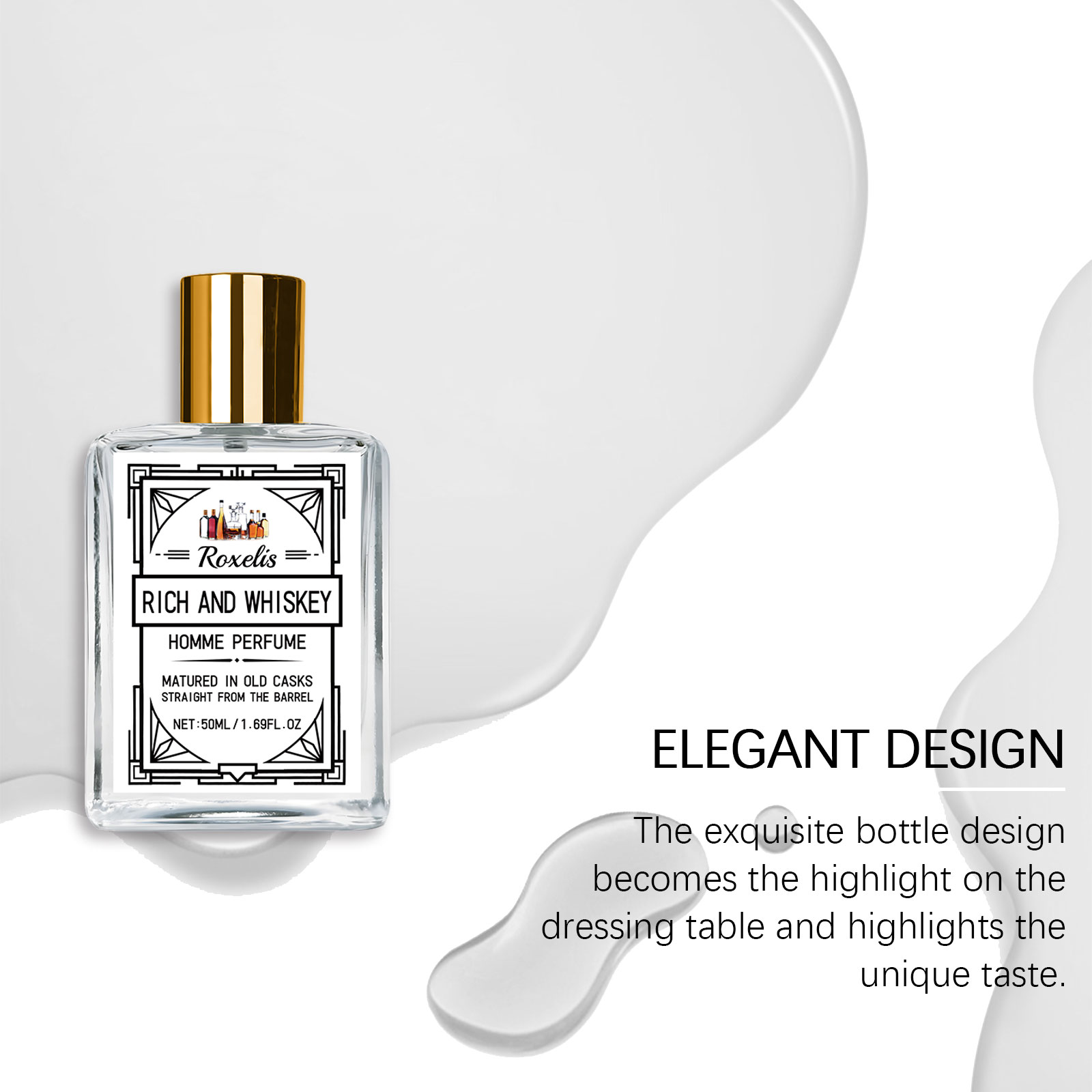 Roxelis 50ml Charm Whisky Men' - Perfume Fragrance Tous recensie en prijs
