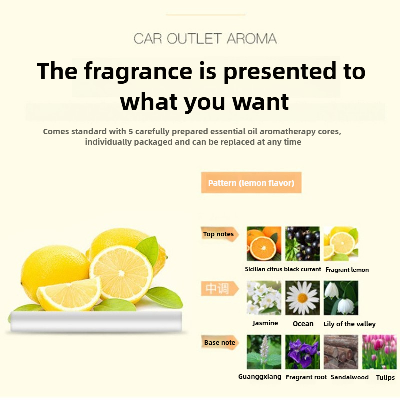 Car aromatherapy stick refill  - Fragrance Perfume Car recensie en prijs